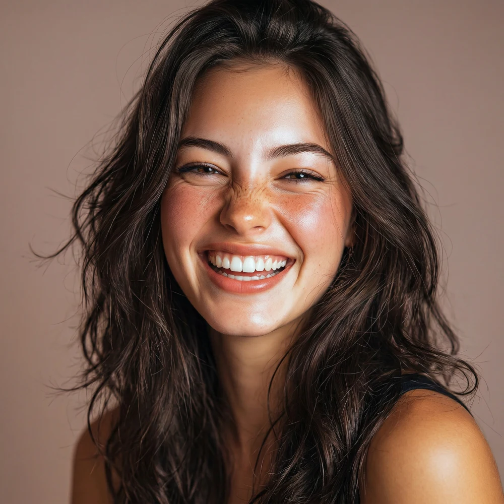Tatti sorrindo para você